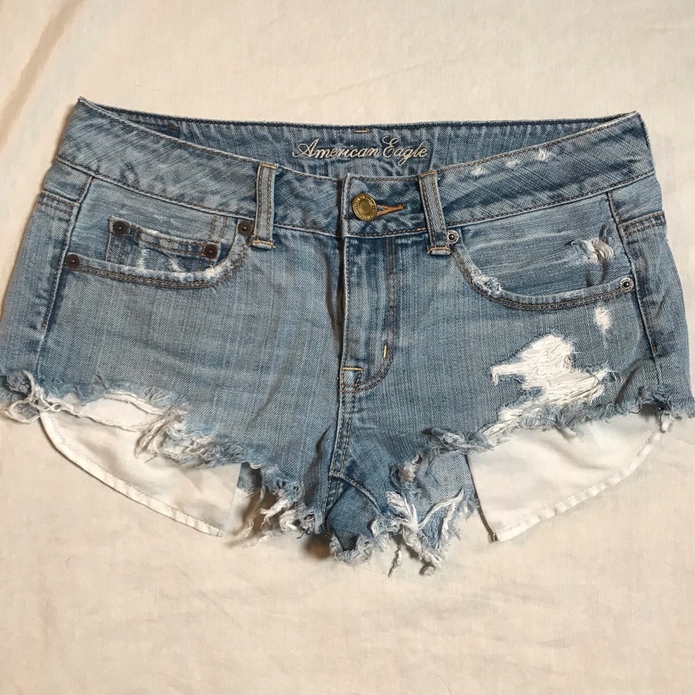 Distressed American Eagle Shorts